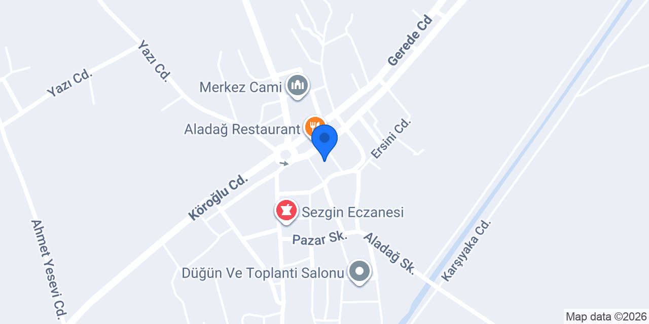 Tapu Müdürlüğü konumu