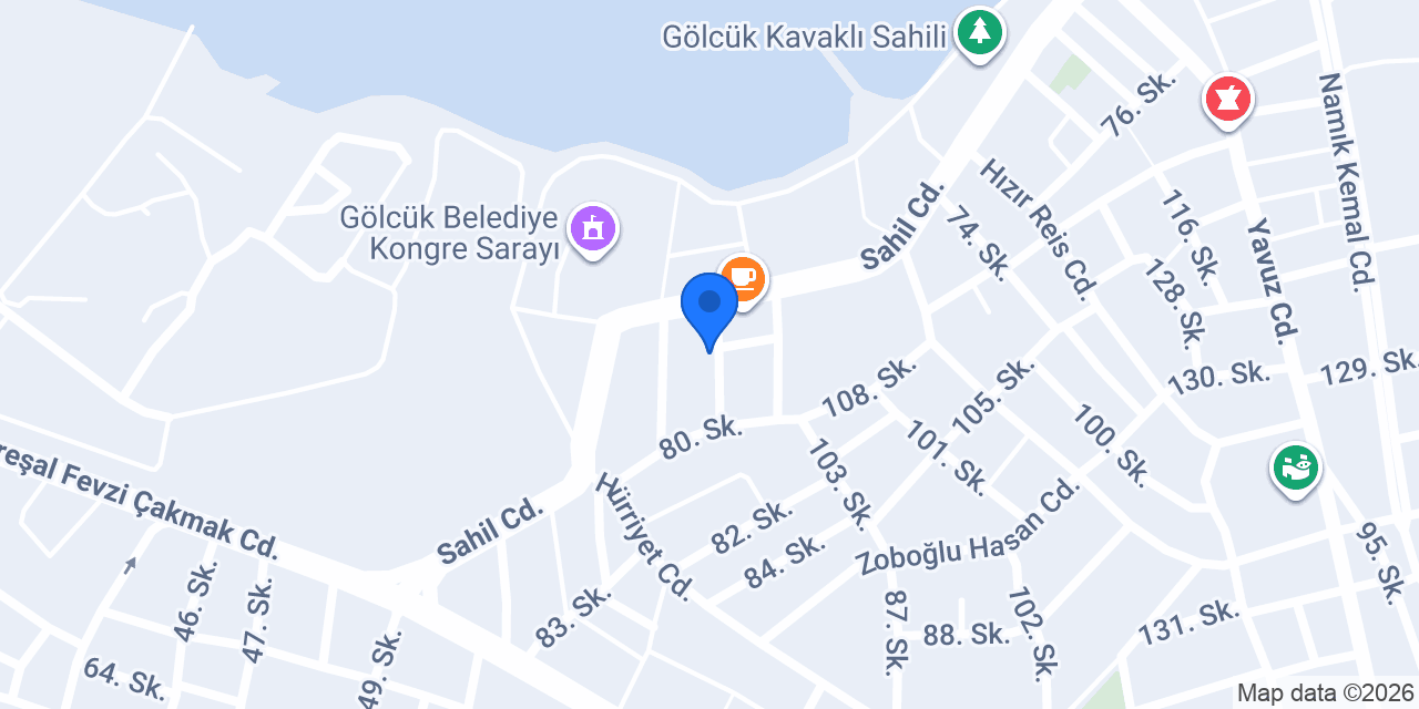 Çiçek Dükkanı Gölcük konumu