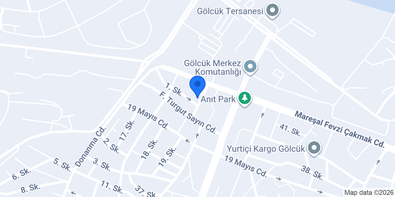 Gölcük Final Temel Lisesi konumu