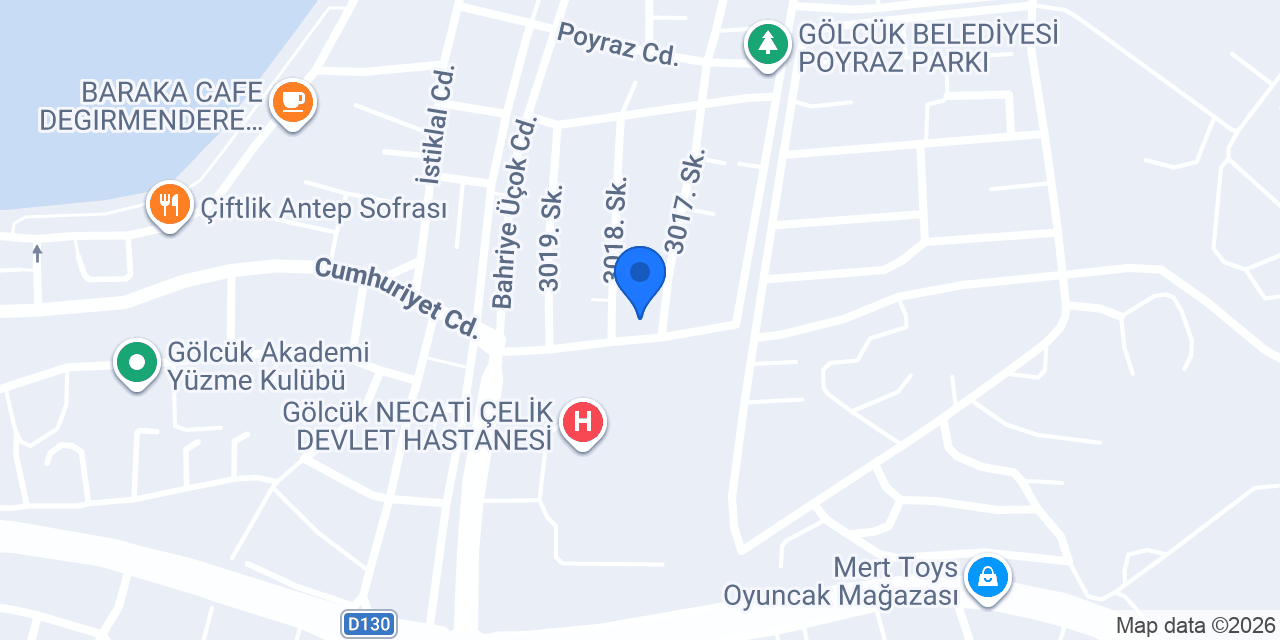 Değirmendere Eczanesi konumu