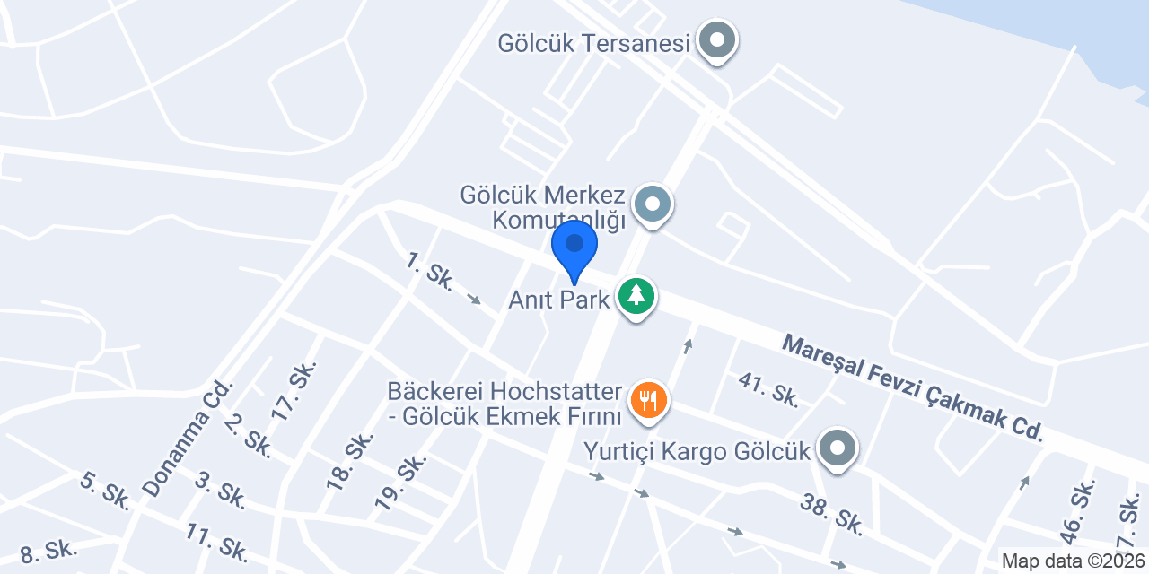 Gölcük 1. Noterliği konumu