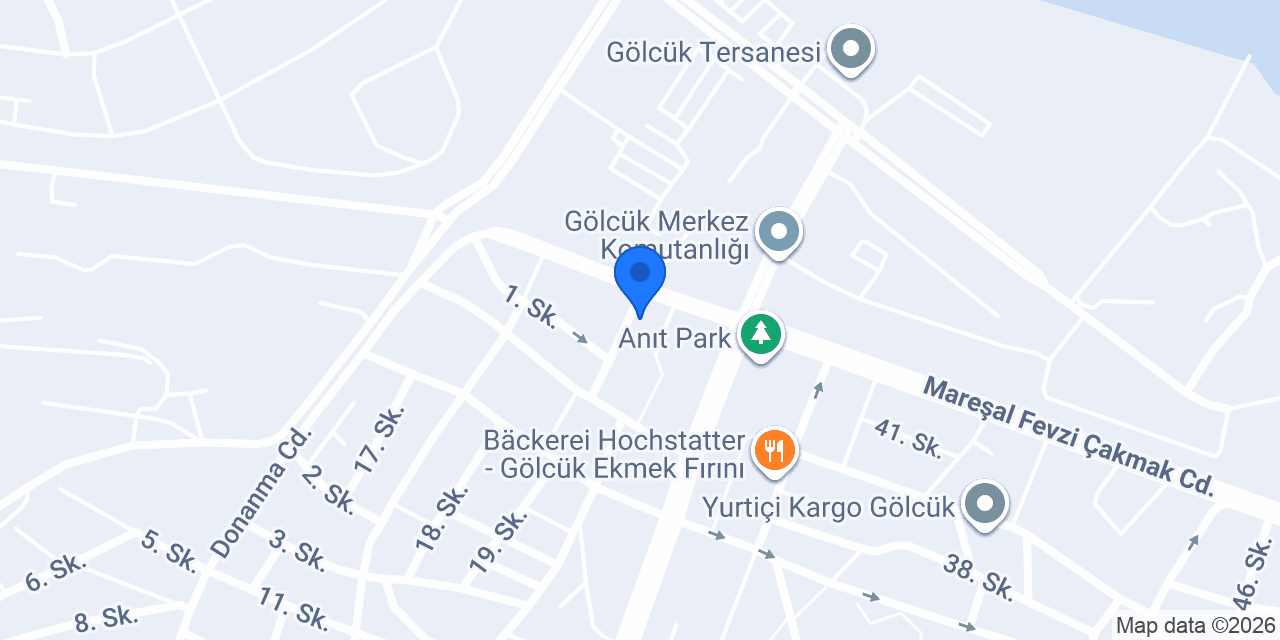 Cancan Emlak Gölcük konumu