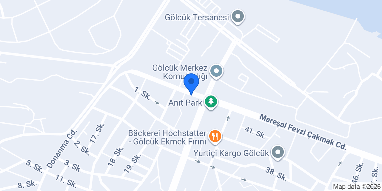 Gölcük Deniz Taksi konumu
