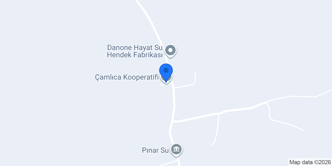 Çamlıca Kooperatifi konumu
