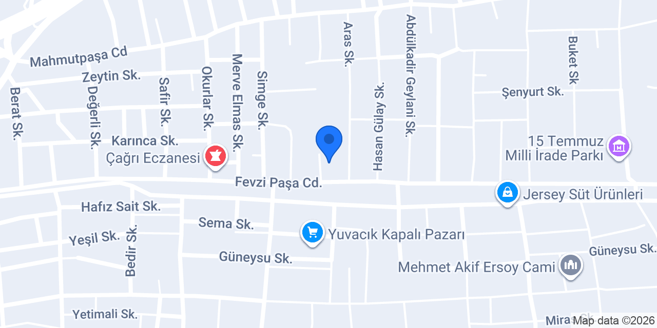 Elektrikçi Murat Usta konumu