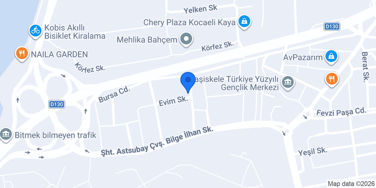 Granitaş İzmit konumu