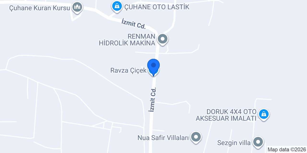 Ravza Çiçek konumu