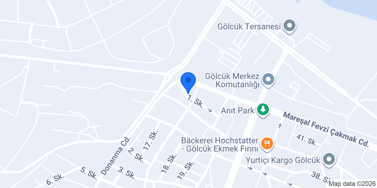 Gölcük Veteriner Kliniği konumu