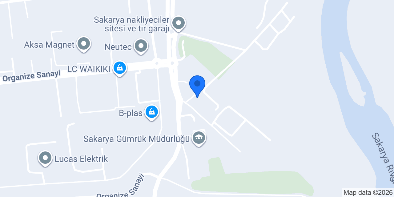 Sakarya Gümrükleme konumu