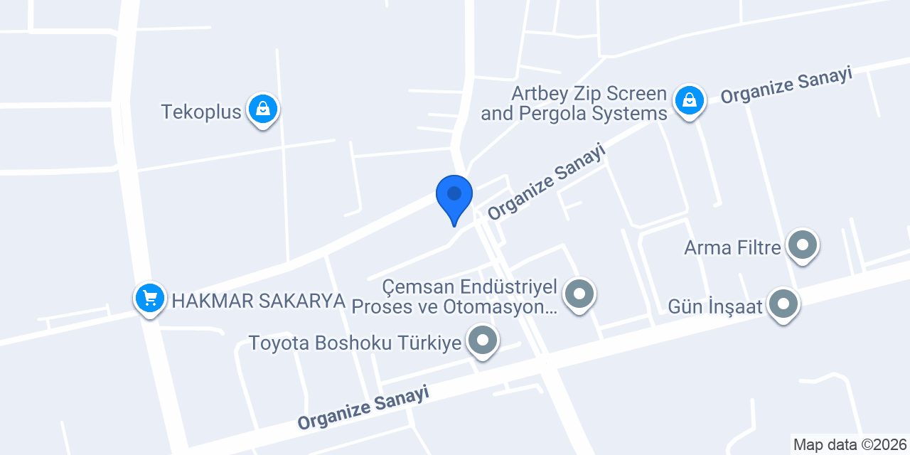 Atermit Sanayi Ve Ticaret A.Ş konumu