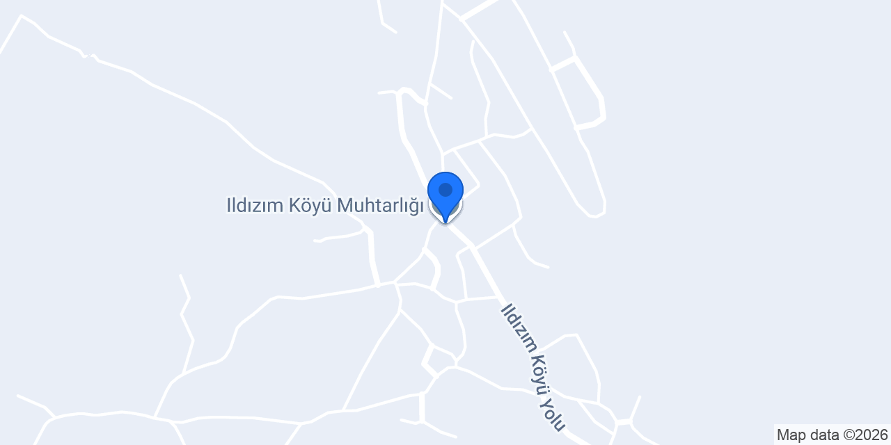 Ildızım Köyü Muhtarlığı konumu