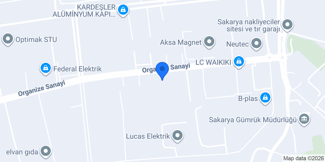 Sazcılar Adapazarı Tesis 2 konumu