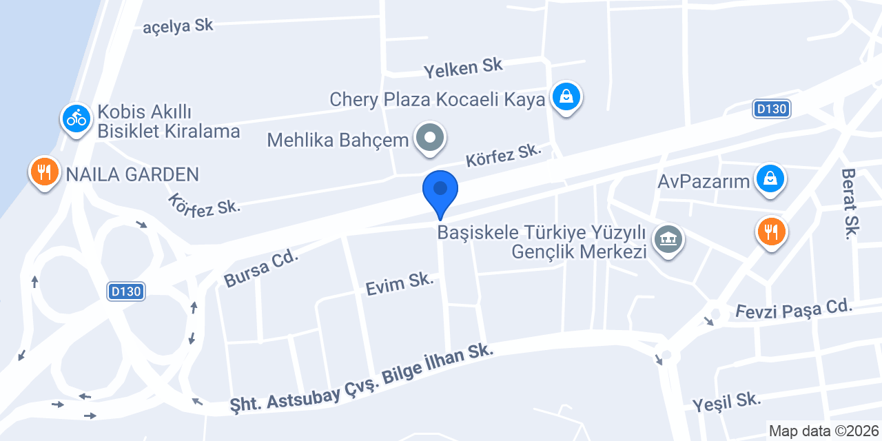 Kerimoğlu Motorlu Araçlar konumu