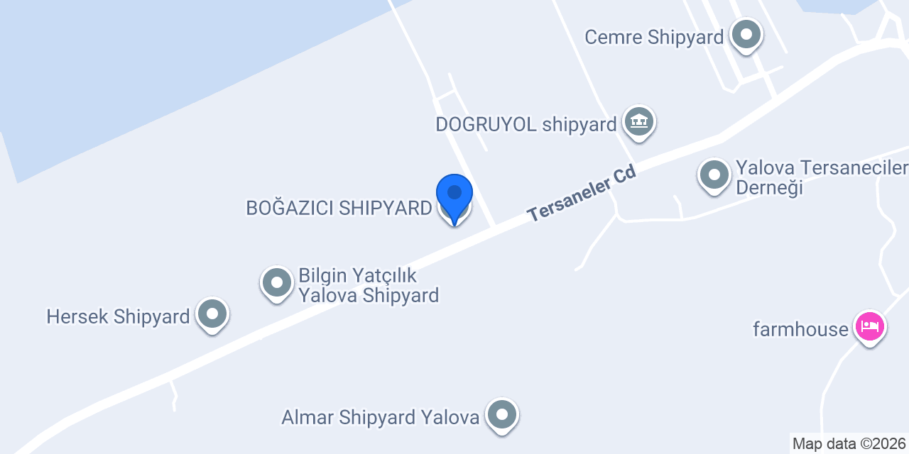 BOĞAZICI SHIPYARD konumu