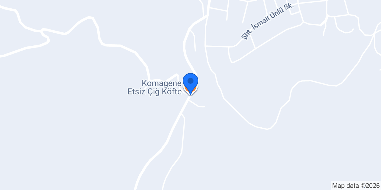 Komagene Etsiz Çiğ Köfte konumu