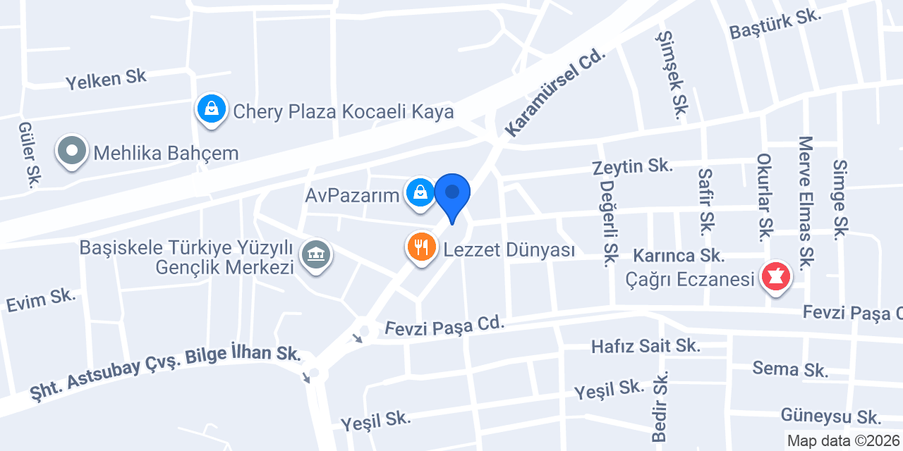 Başiskele Avukat l Metin CANTÜRK konumu