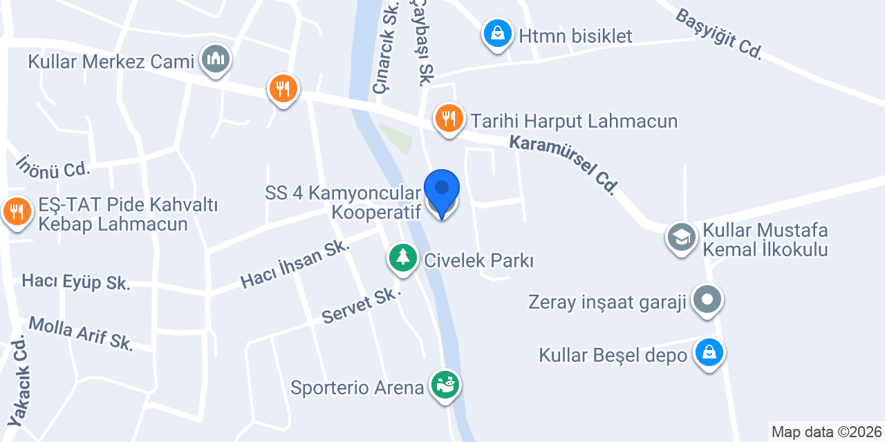 SS 4 Kamyoncular Kooperatif konumu