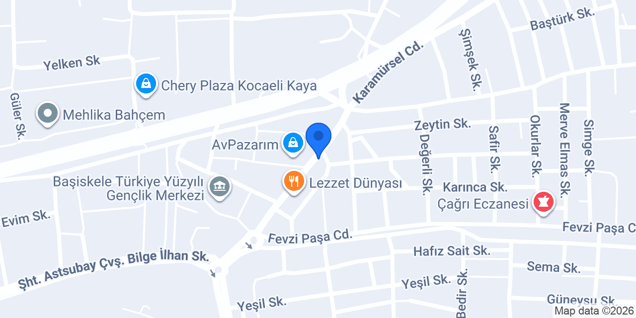 Yağız Tarım konumu