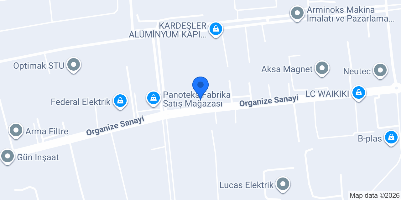 Yılgenci San. ve Tic. A.Ş. - Y2 konumu