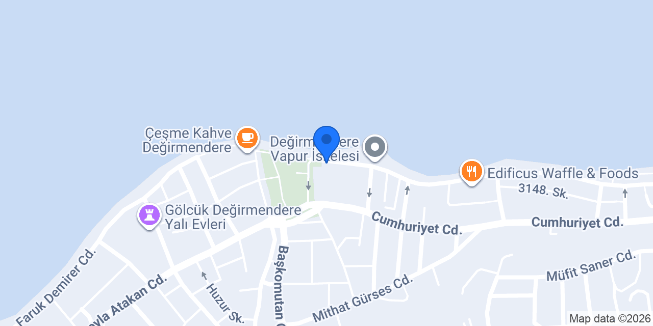 Burger Schön Değirmendere konumu