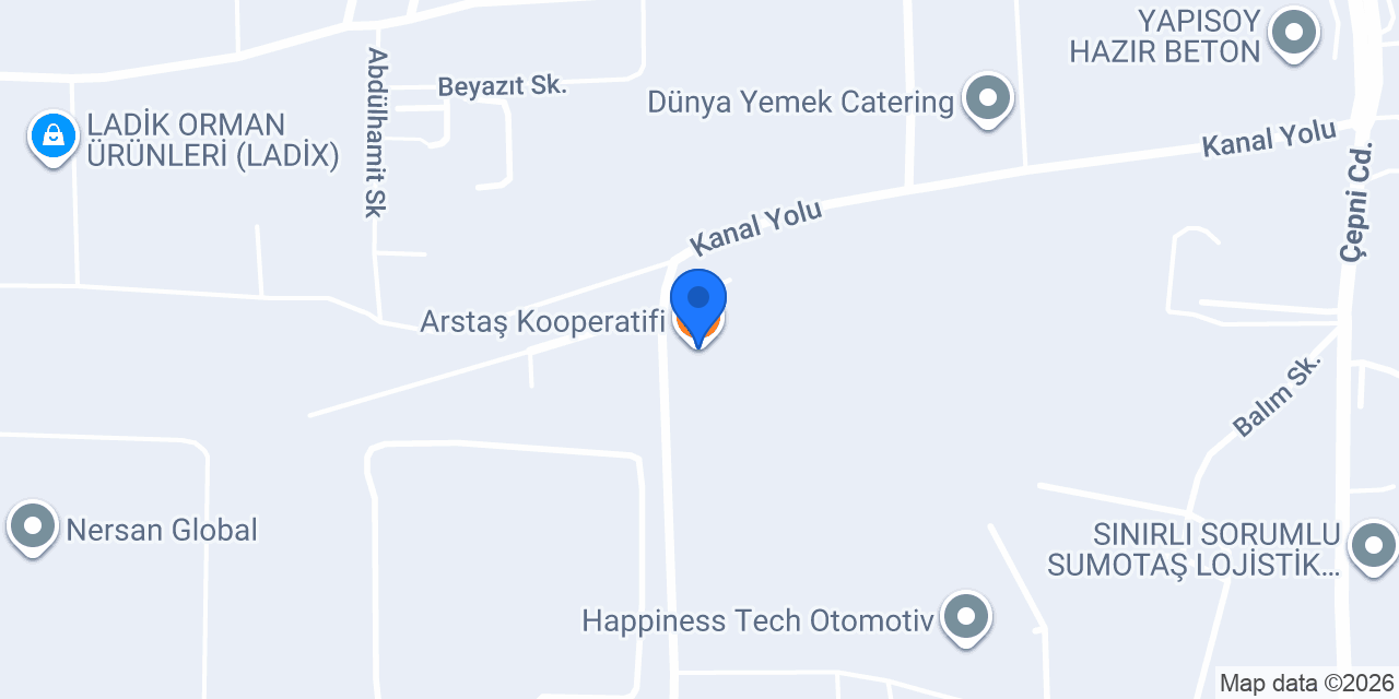 Arstaş Kooperatifi konumu