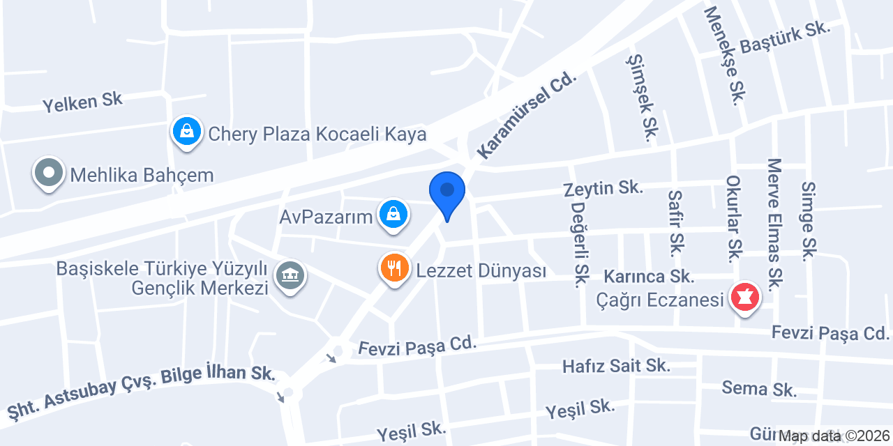 TERZİ İNCİ konumu