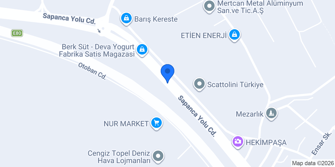 AYS AHŞAP YAPI konumu
