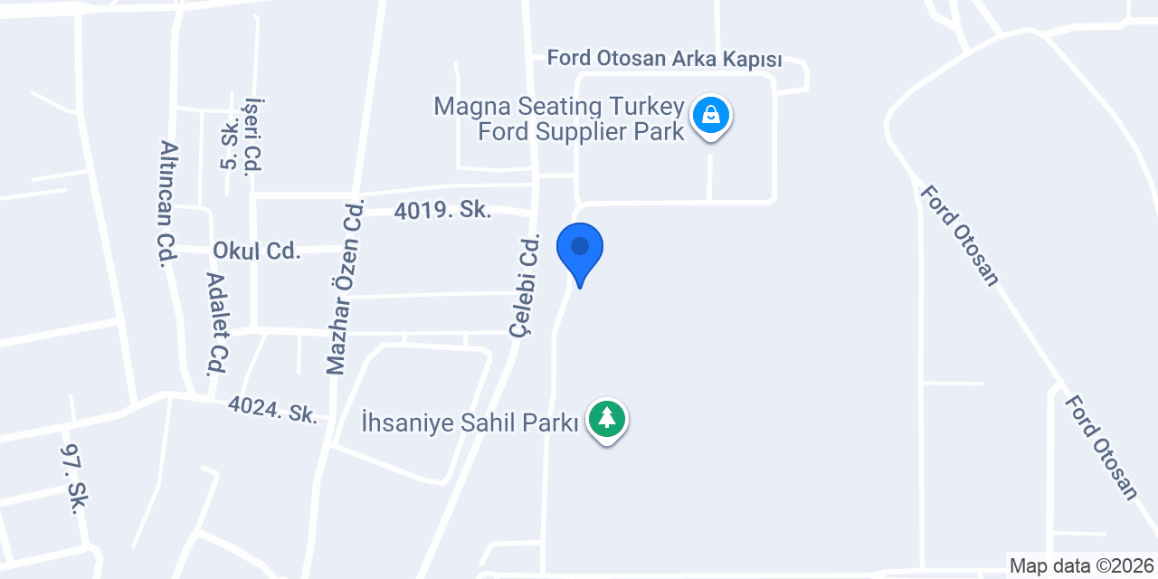 SAS Automotive Gölcük konumu