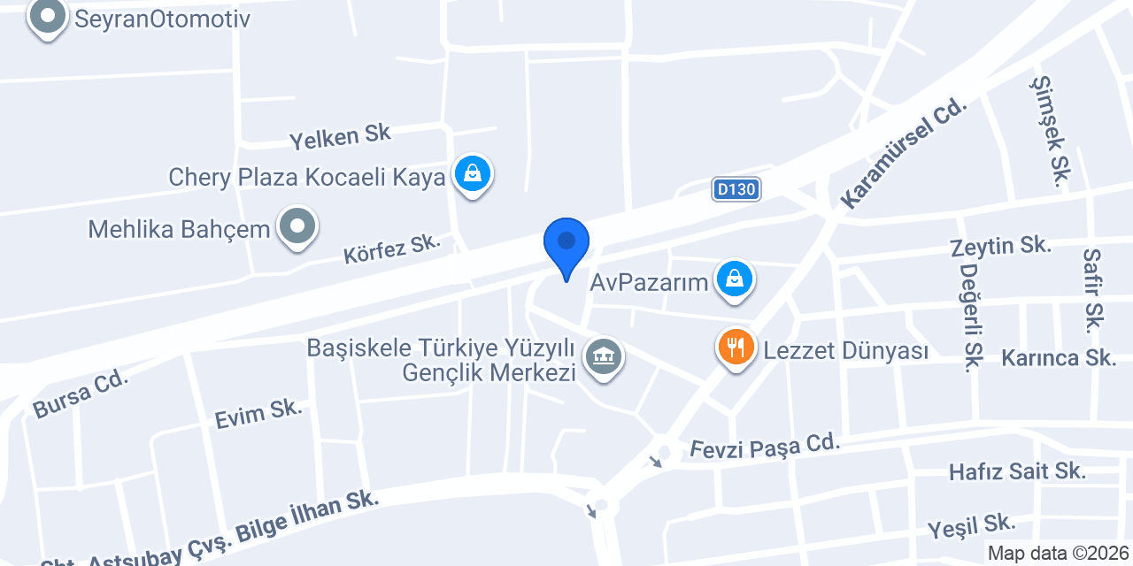 Özkaraaslan oto lastik konumu