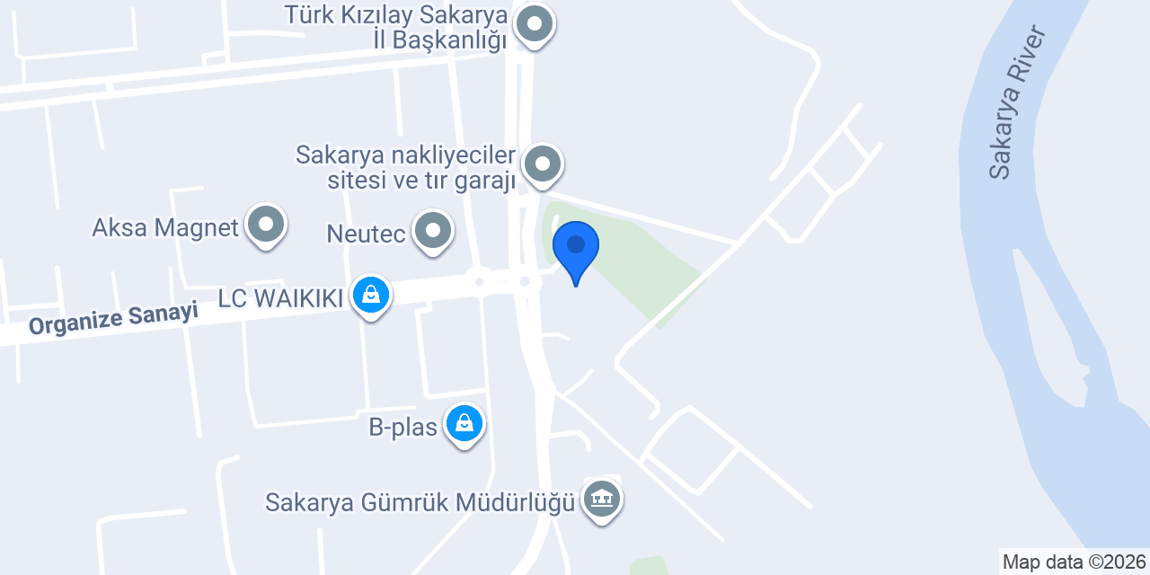 Barsan Global Lojistik A.Ş. SAKARYA konumu