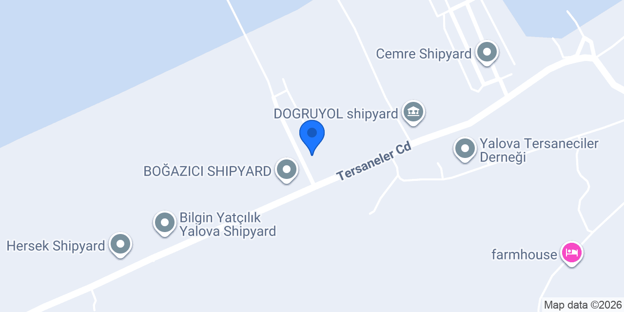 Kamer Marine Shipyard konumu