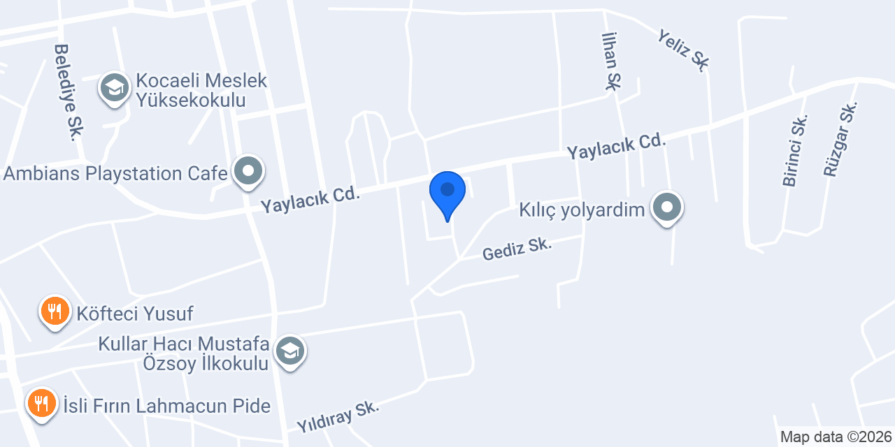 Erenoğlu Hafriyat konumu