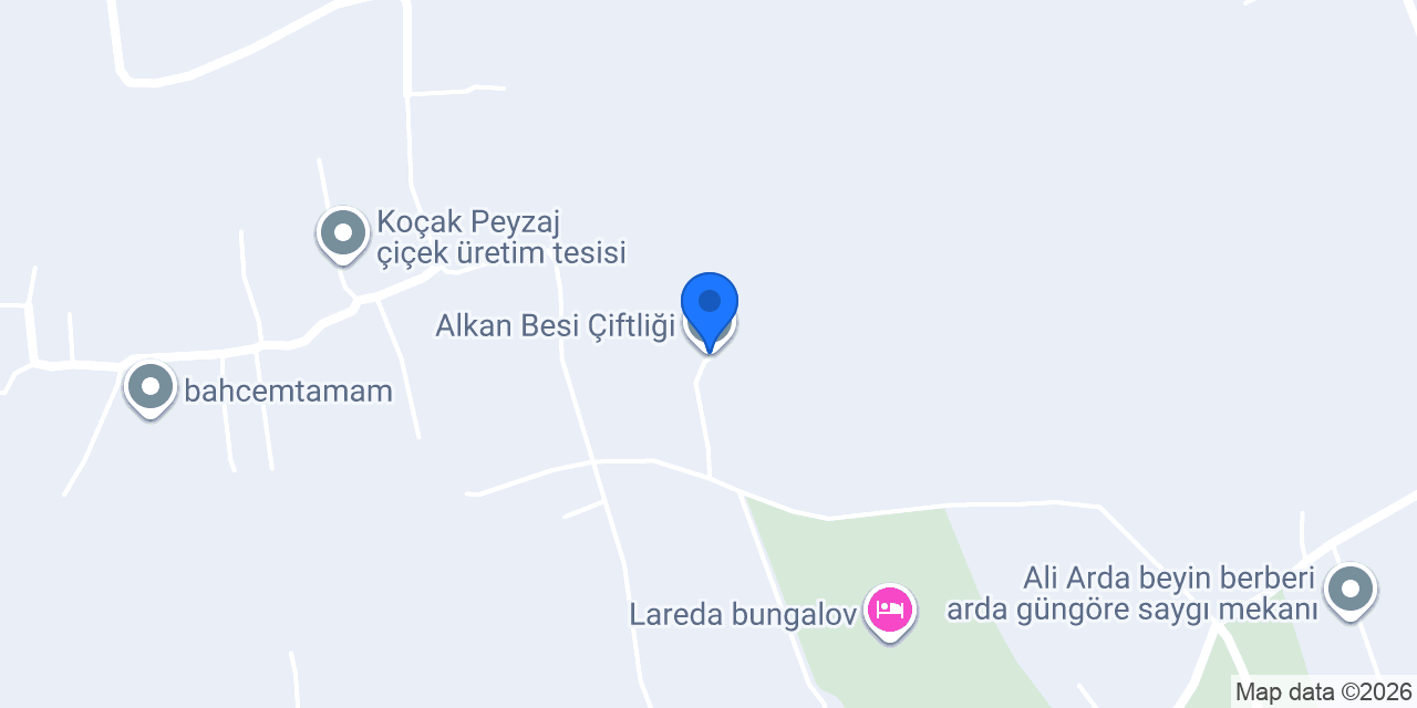 Alkan Besi Çiftliği konumu