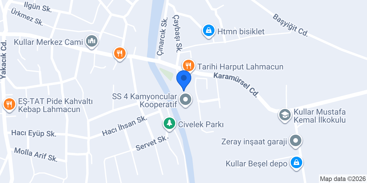 Petrol Ofisi konumu