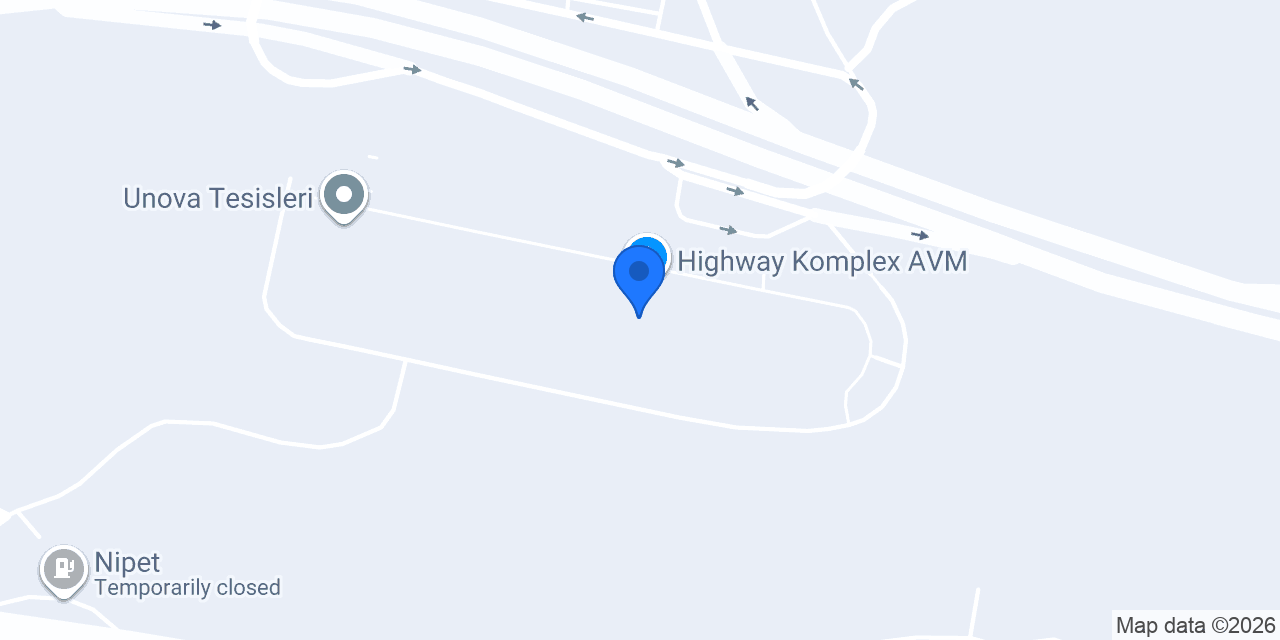 Highway Otel konumu