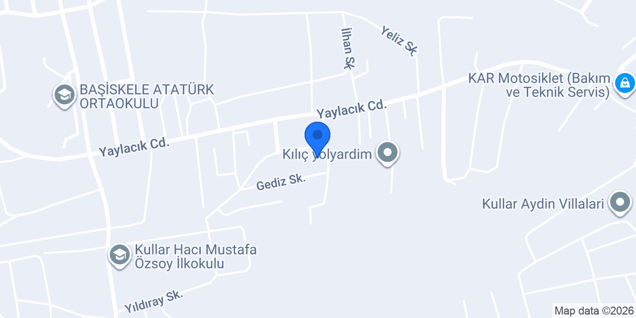 Pale Yapı Kimyasalları konumu