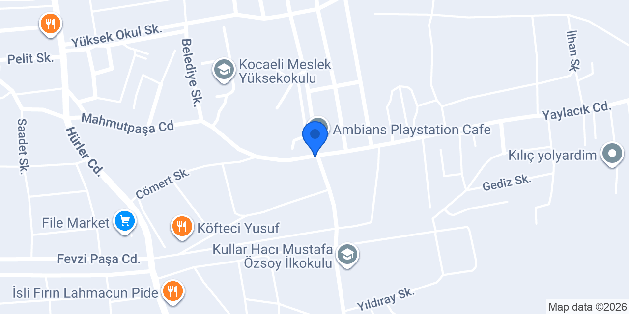 İzmit Plastik konumu