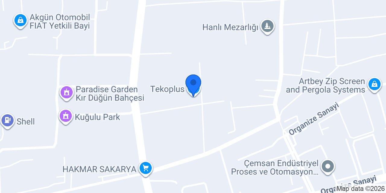 Tekoplus konumu