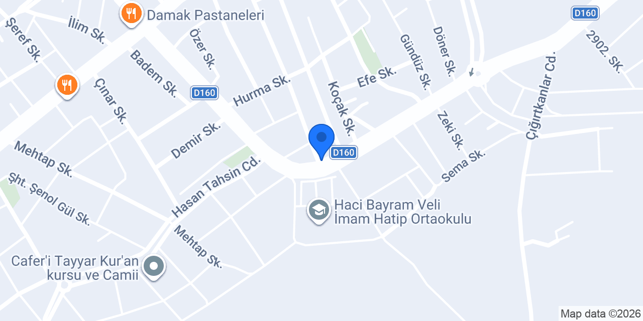 Aktes Catering konumu
