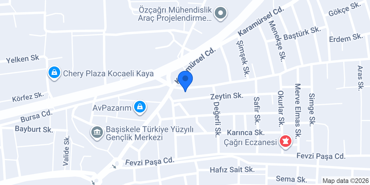 Cadde Katık Yuvacık konumu