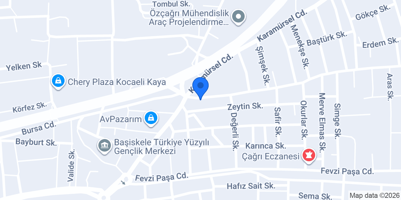 BAŞİSKELE ÖĞRENME ATÖLYESİ konumu