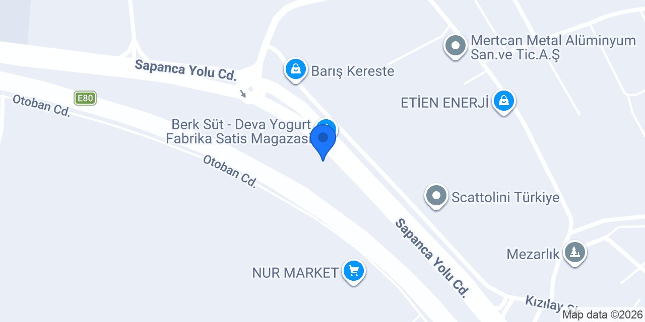 Deva Özakça Fabr. konumu