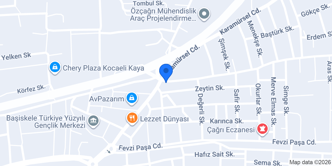 Danyal Chef Çorba&Pilav konumu