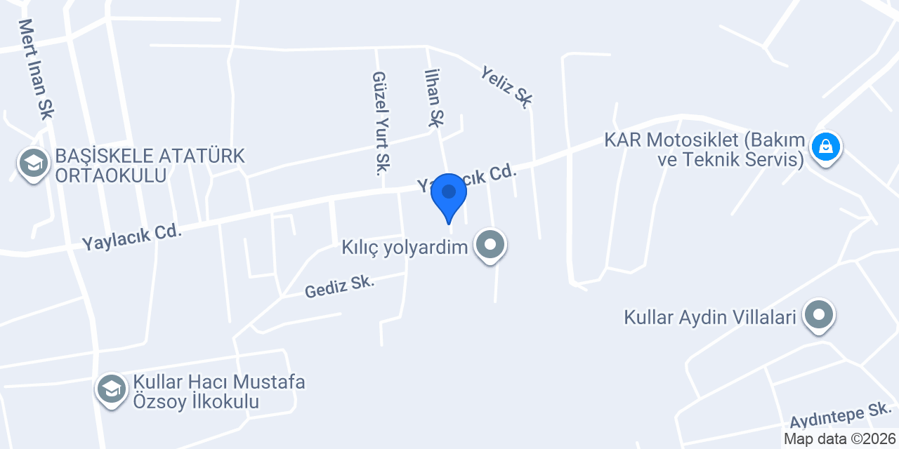 Kocaeli Özel Sultan Okulları konumu