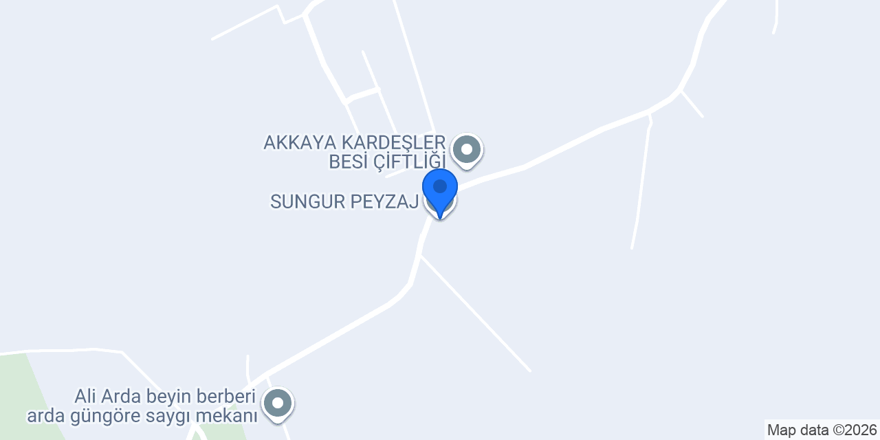 SUNGUR PEYZAJ konumu