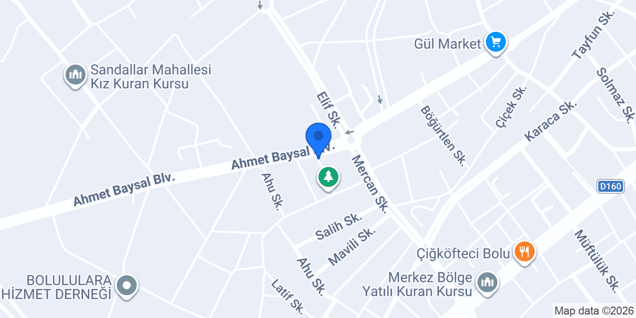Konuk Mobilya konumu