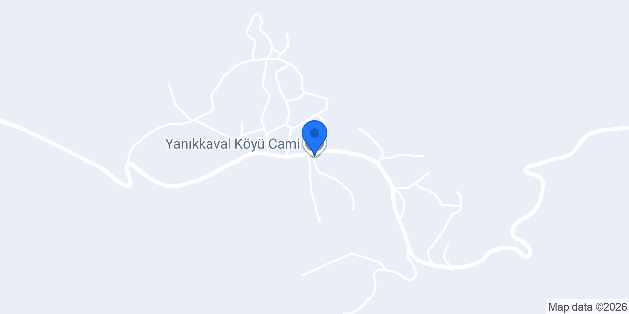 Yanıkkaval İlköğretim Okulu konumu