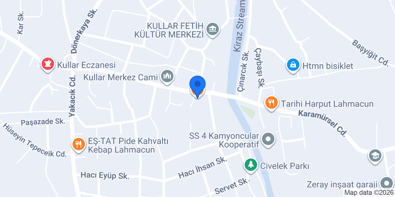 Kokoreççi Bülent konumu