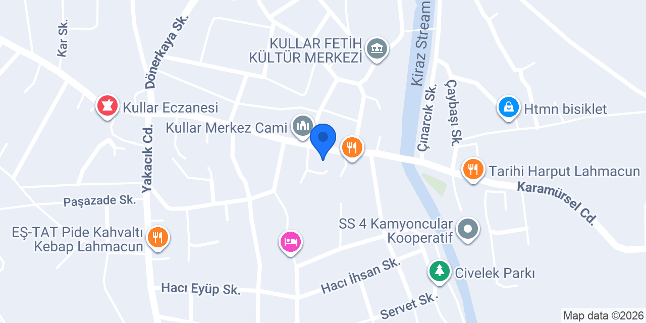 Yunus Emre Lokantası konumu