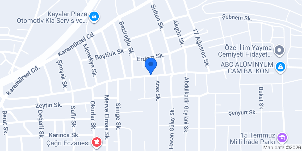 ÖZKURT ELEKTRİK konumu